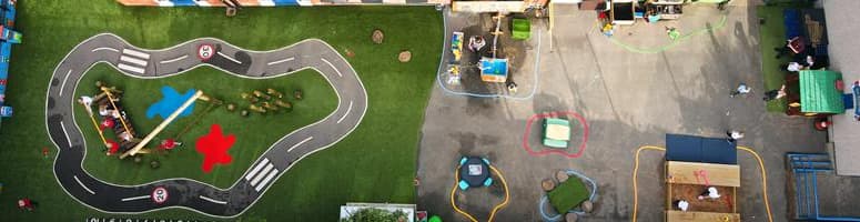 Foundation Stage Playground model in Derbyshire